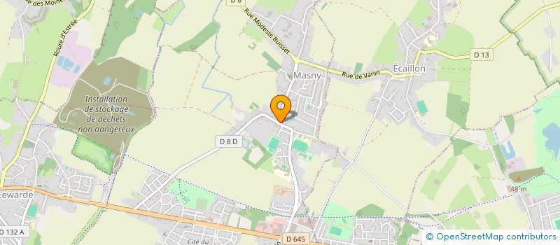 localisation de l'entreprise SCI GALIEN  MASNY