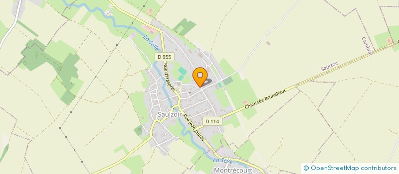 localisation de l'entreprise SCI GALIENA  SAULZOIR