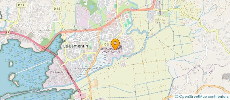 localisation de l'entreprise SCI GALILEE à LE LAMENTIN