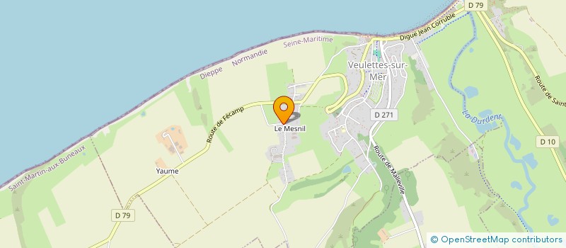 localisation de l'entreprise SCI GALILEE  SAINT MARTIN AUX BUNEAUX