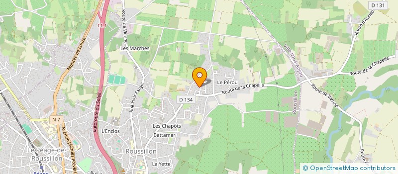 localisation de l'entreprise SCI GALILEE  CALVISSON