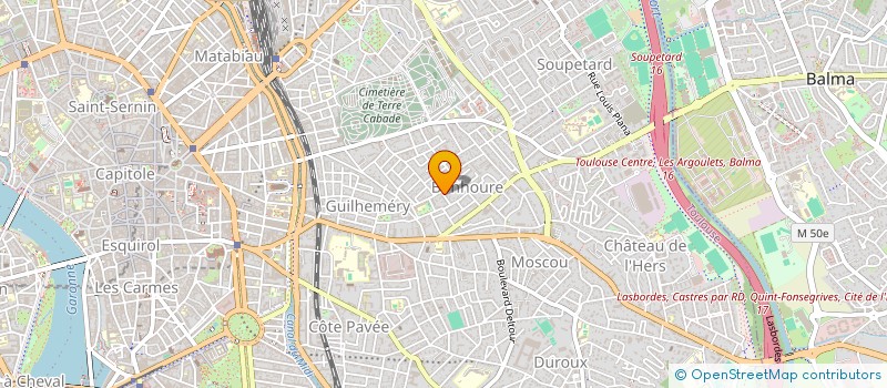 localisation de l'entreprise SCI GALILEE à TOULOUSE