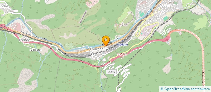 localisation de l'entreprise SCI GALINA  FOURNEAUX