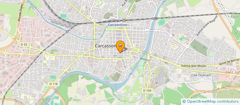 localisation de l'entreprise SCI GALINETTE à CARCASSONNE