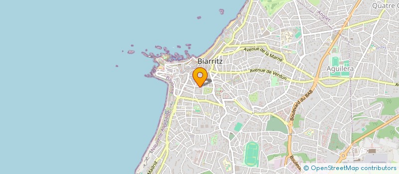 localisation de l'entreprise SCI GALION à BIARRITZ