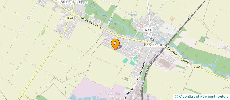 localisation de l'entreprise SCI GALIPRE  LAVANNES