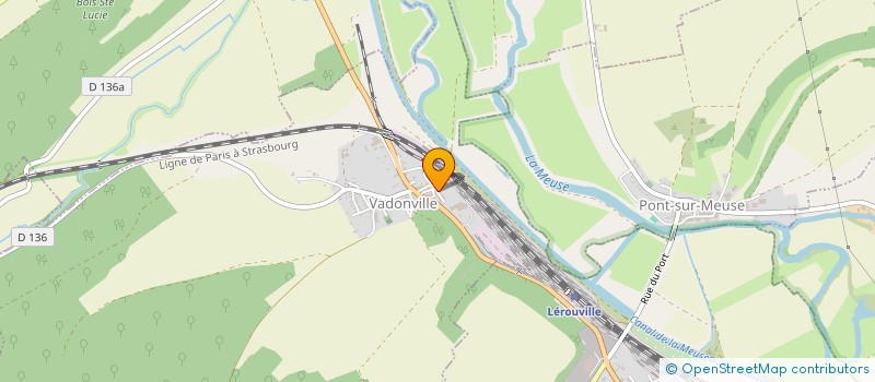 localisation de l'entreprise SCI GALL à VADONVILLE