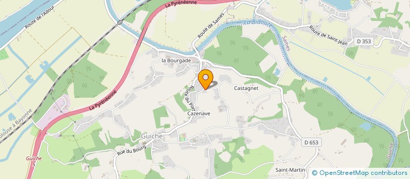 localisation de l'entreprise SCI GALLA  GUICHE