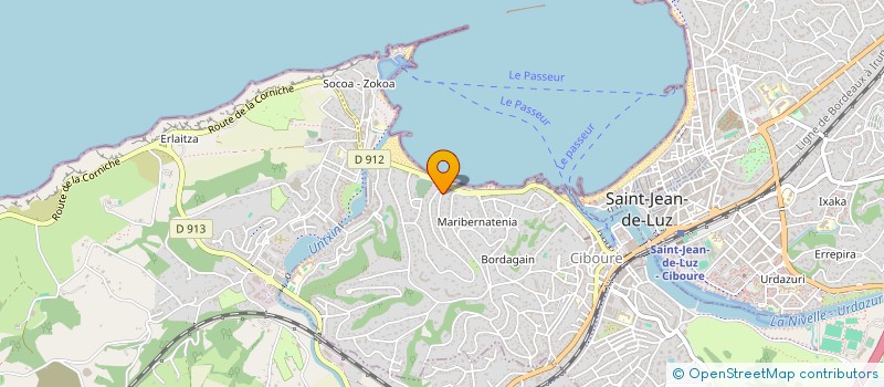 localisation de l'entreprise SCI GALLAGA IMMOBILIER  CIBOURE