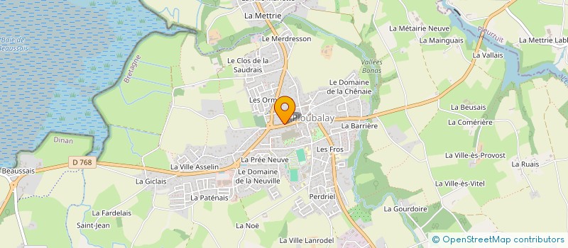 localisation de l'entreprise SCI GALLAND  BEAUSSAIS-SUR-MER