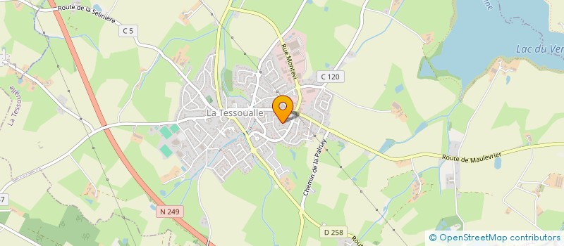 localisation de l'entreprise SCI GALLARD  MAZIERES-EN-MAUGES