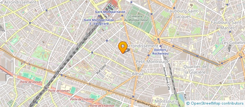 localisation de l'entreprise SCI GALLAT-OSTEO  PARIS