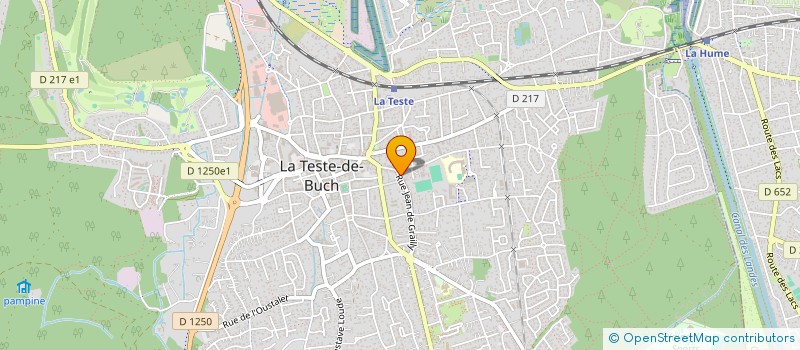 localisation de l'entreprise SCI GALLATO à LA TESTE-DE-BUCH