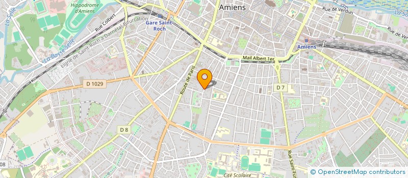 localisation de l'entreprise SCI GALLIA  AMIENS