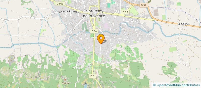 localisation de l'entreprise SCI GALLIAN à SAINT-REMY-DE-PROVENCE