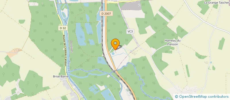 localisation de l'entreprise SCI GALLICE  COMPIEGNE