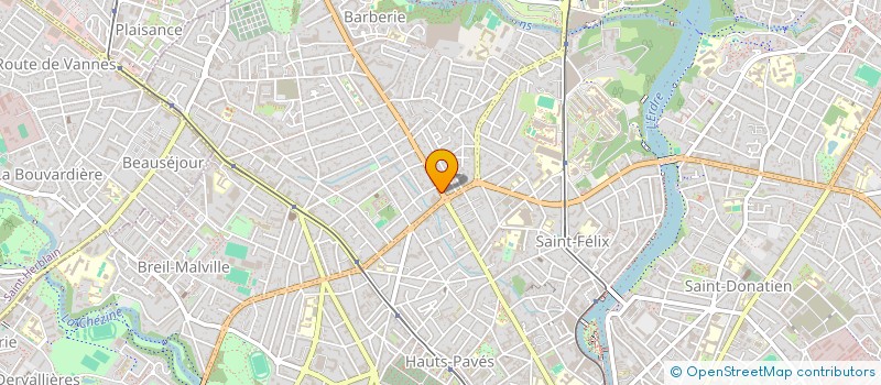 localisation de l'entreprise SCI GALLIEN à NANTES