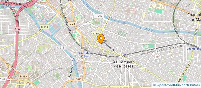 localisation de l'entreprise SCI GALLIENI 11 à SAINT-MAUR-DES-FOSSES