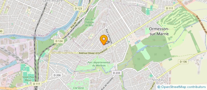 localisation de l'entreprise SCI GALLIENI  ORMESSON-SUR-MARNE