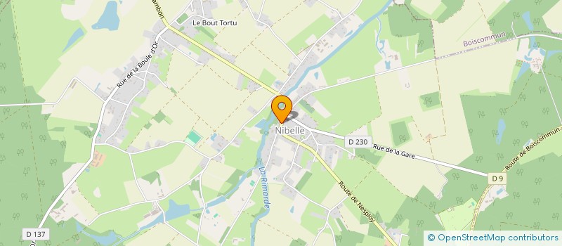 localisation de l'entreprise SCI GALLIER à NIBELLE