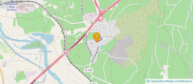 localisation de l'entreprise SCI GALLIERE  FOURNES