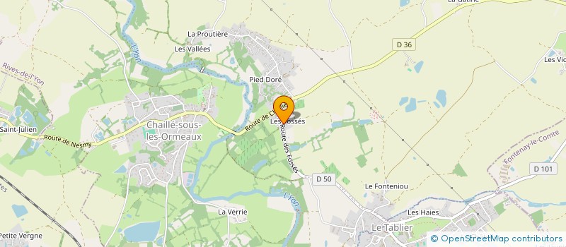 localisation de l'entreprise SCI GALLION  RIVES DE L'YON