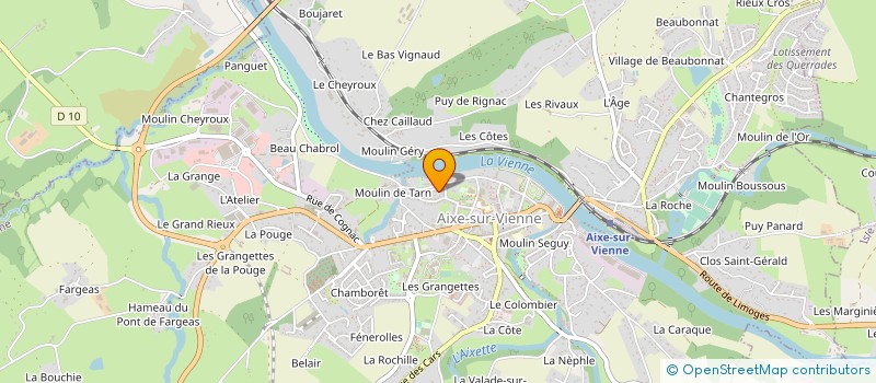 localisation de l'entreprise SCI GALLIUM à SAINT-PRIEST-SOUS-AIXE