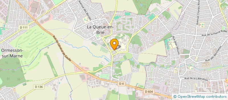 localisation de l'entreprise SCI GALMICHE JEZO-BREMOND  LA QUEUE-EN-BRIE