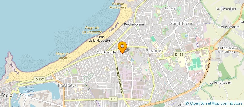 localisation de l'entreprise SCI GALO  SAINT-MALO