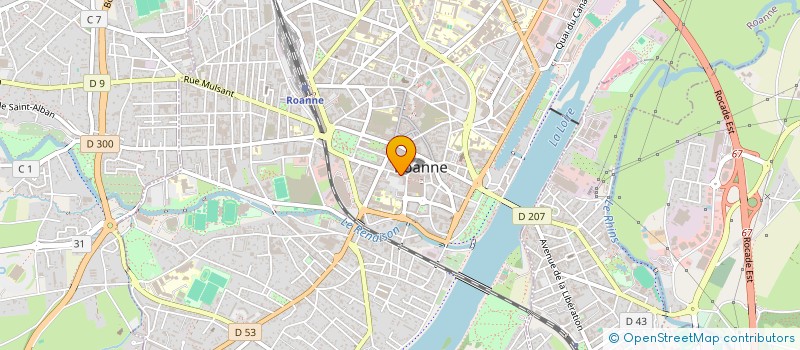 localisation de l'entreprise SCI GALO  POUILLY-SOUS-CHARLIEU