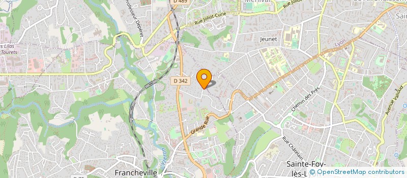 localisation de l'entreprise SCI GALOAM  FRANCHEVILLE