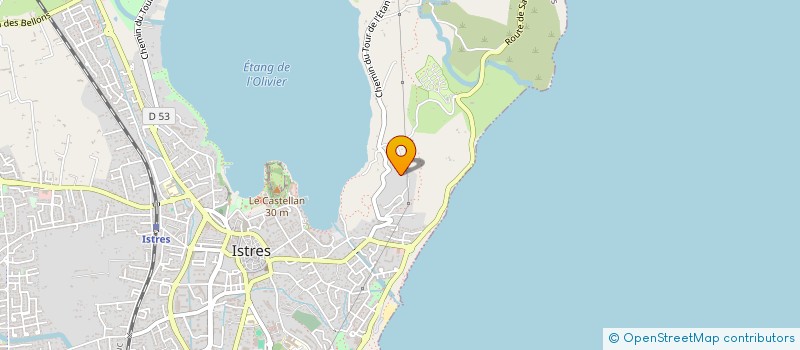 localisation de l'entreprise SCI GALOM  ISTRES