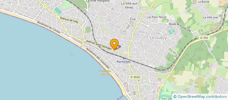 localisation de l'entreprise SCI GALON  LA BAULE-ESCOUBLAC