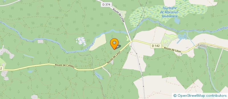 localisation de l'entreprise SCI GALOPE  SAINT-MICHEL-ESCALUS