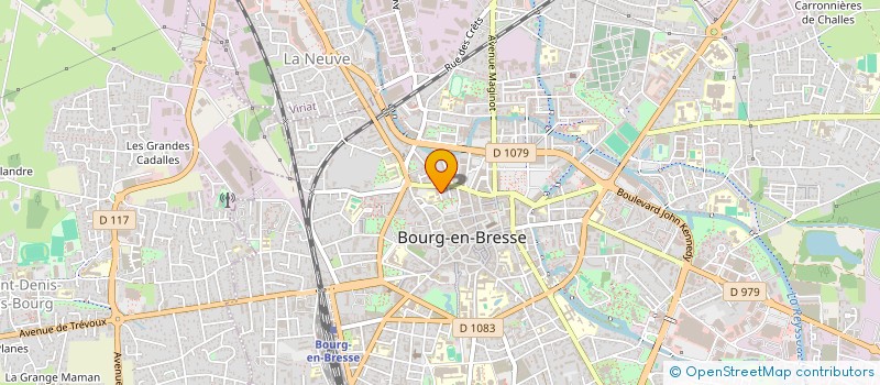 localisation de l'entreprise SCI GALOS à BOURG-EN-BRESSE