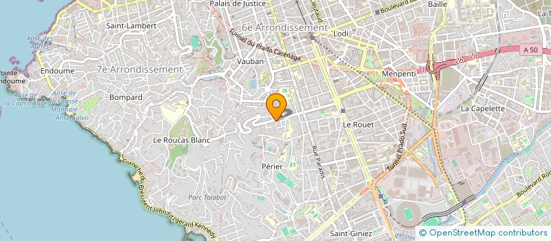 localisation de l'entreprise SCI GALOU à MARSEILLE