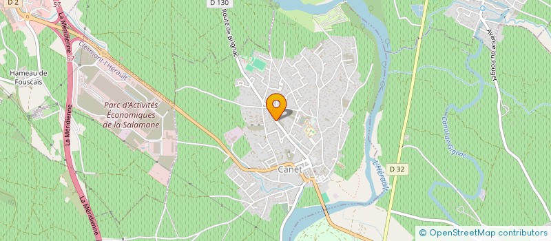 localisation de l'entreprise SCI GALTIER ET DUBOST  CLERMONT-L'HERAULT