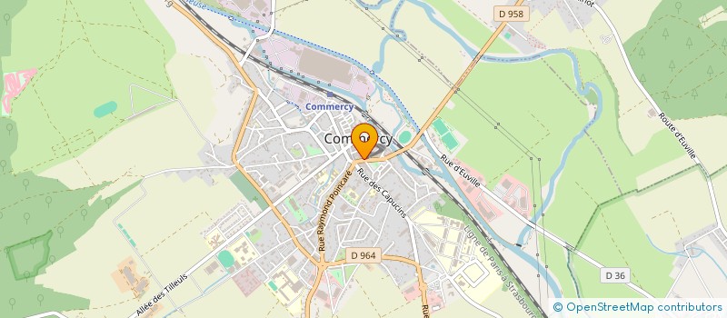 localisation de l'entreprise SCI GALV AR MOR à COMMERCY