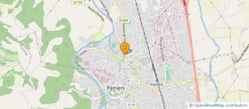 localisation de l'entreprise SCI GALVEZ à PAMIERS