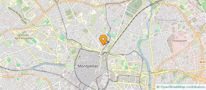 localisation de l'entreprise SCI GALY BERNADOY à MONTPELLIER