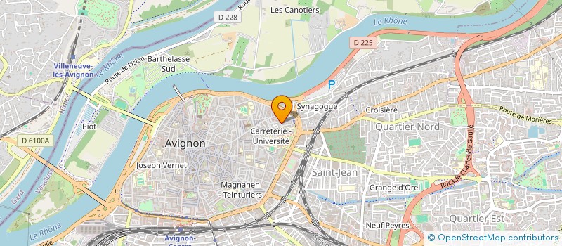 localisation de l'entreprise SCI GALYLO  AVIGNON