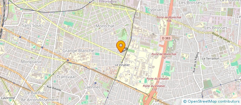 localisation de l'entreprise SCI  GALYON I I I  LYON