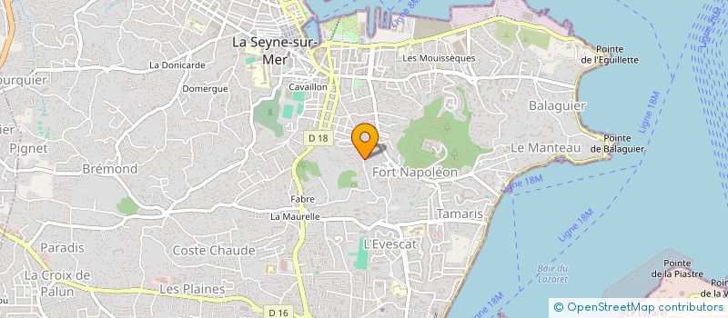 localisation de l'entreprise SCI GALYROMA à LA SEYNE SUR MER