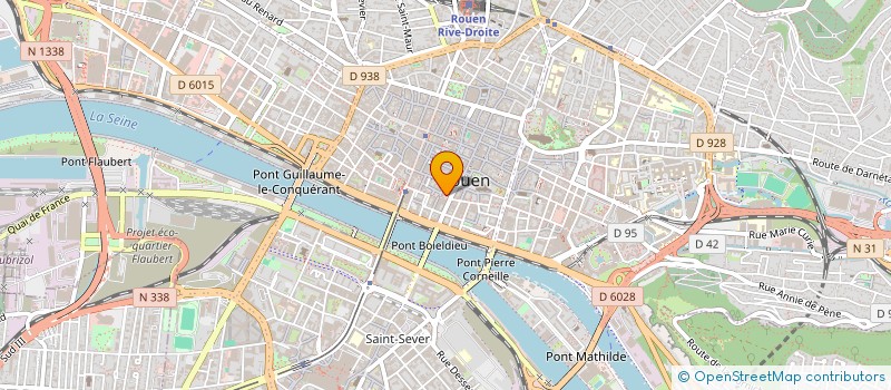 localisation de l'entreprise SCI GAM  ROUEN