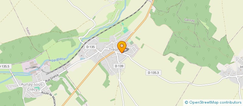 localisation de l'entreprise SCI GAM à TREON