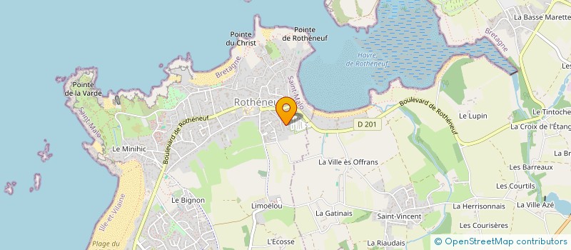 localisation de l'entreprise SCI GAM à SAINT-MALO