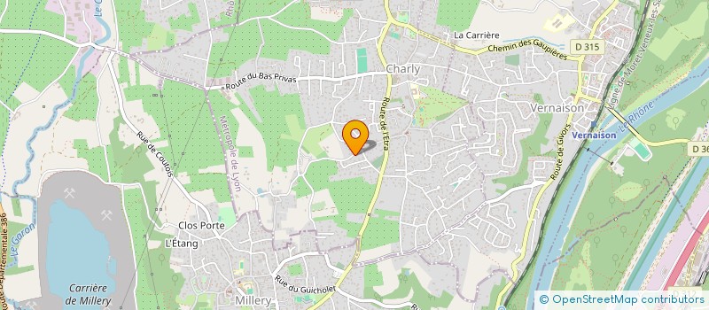 localisation de l'entreprise SCI GAM  CHARLY