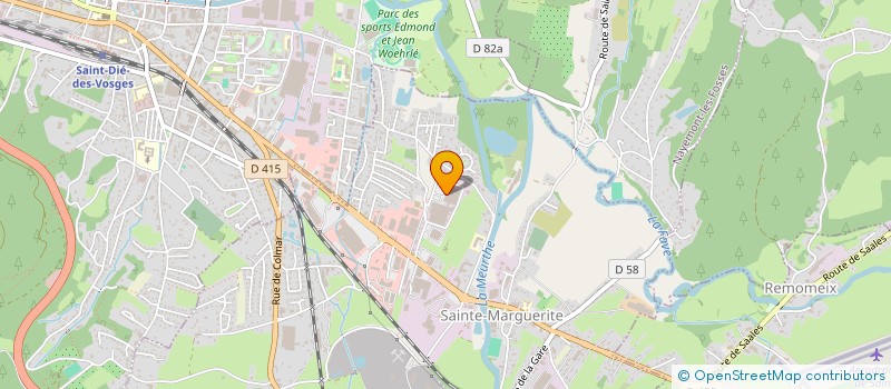 localisation de l'entreprise SCI GAM  SAINTE-MARGUERITE