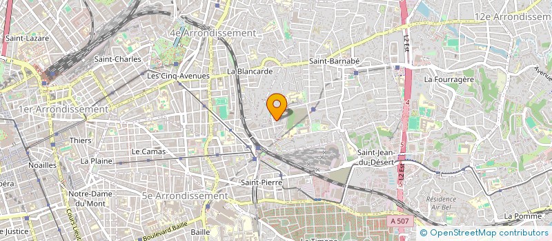 localisation de l'entreprise SCI GAM IMMOBILIER à MARSEILLE