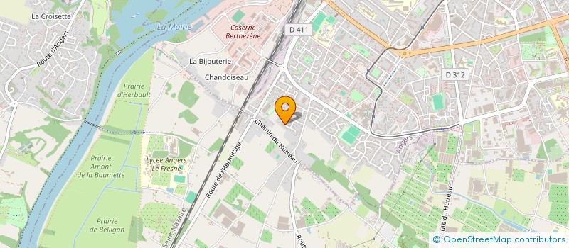localisation de l'entreprise SCI GAMA à ANGERS